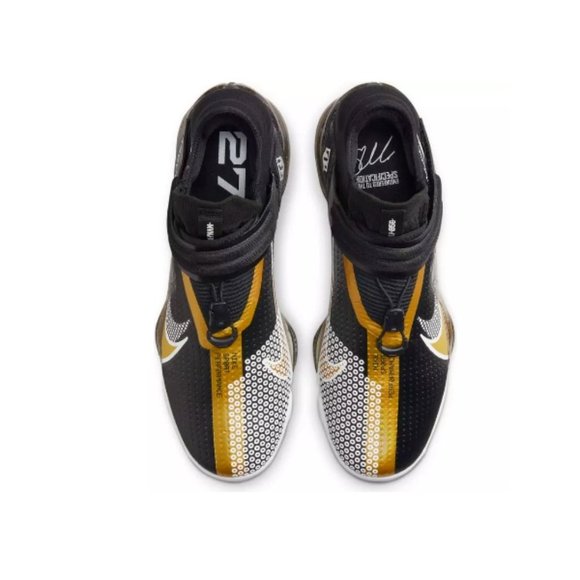 Nike Force Zoom Trout 7 Metal Baseball Men\'s Size 7 Black/Gold NWOB ! main image 9